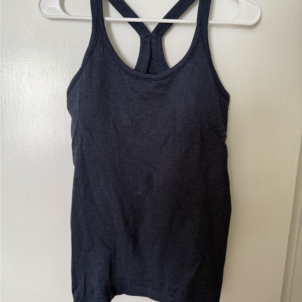 Women's Navy Blue Tank Top